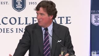 Tucker Carlson Speech: The Key To Being Brave