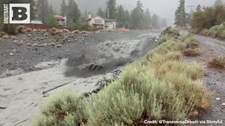 CALIFORNIA MUDSLIDE: Treacherous Weather Conditions Caused by Tropical Storm Hilary