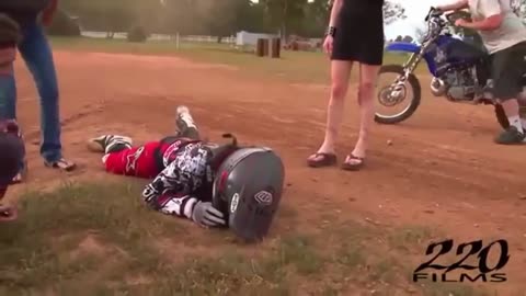 dirtbike crashes