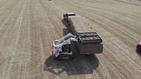 Last Hay Baling of the Season - Sept. 2020