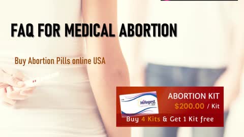 FAQ for Medical Abortion