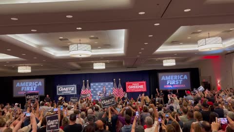 Marjorie Taylor Greene & Matt Gaetz Draw Larger Crowd In AZ Than Joe Biden Could During Campaign