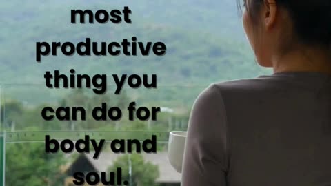 The Power of Rest for Body and Soul