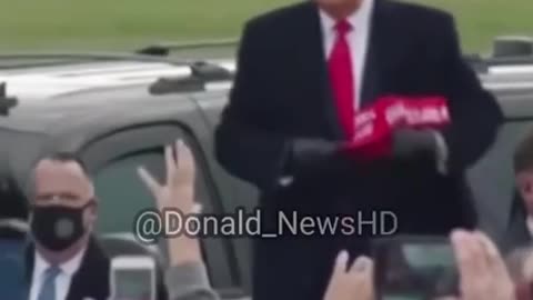 Hit with MAGA hats!