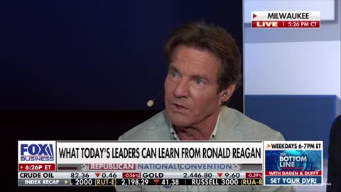 Dennis Quaid Speaks Out About Politics And Discusses Reagan’s Awesome Legacy