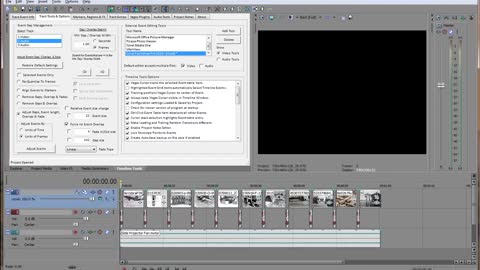 A Sony Vegas Pro project to create an Old Slideshow Look