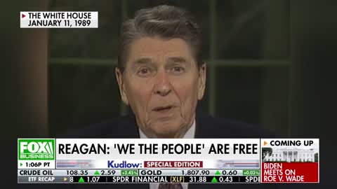Former President Reagan Talks about Government For the People