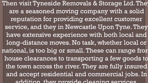 Get the best Storage Service in Wallsend