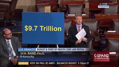 Sen. Rand Paul Speaks On Balanced Budget Amendment (Jan. 9, 2017) | The Washington Pundit