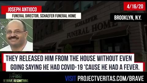 Funeral home directors claiming they are faking causes of death