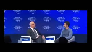 Klaus Schwab, at WEF, asks Sergey Brin if he can imagine a world without elections!