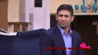 Iranian wrestler Saeid Abdevali in Dorehami TV show