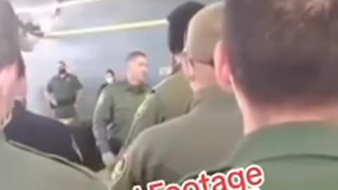 LEAKED FOOTAGE ~INTERESTING EXCHANGE BETWEEN THE BORDER PATROL CHIEF AND HIS AGENTS