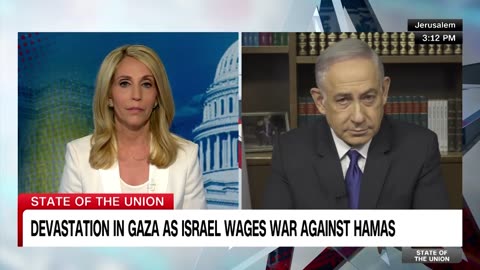 Dana Bash presses Netanyahu on allowing humanitarian aid to Gaza