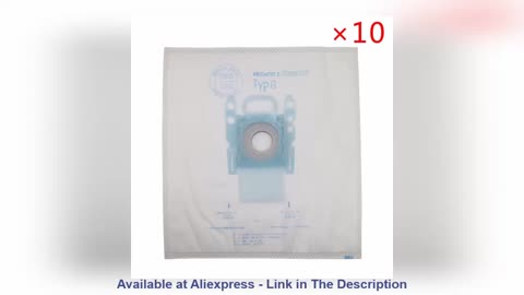 ☀️ 10pcs vacuum cleaner dust bag Type G for Bosch Microfibre GXXL GXL MegaAir SuperTex BBZ41FGXXL