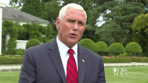Pence on staying at Trump property in Ireland