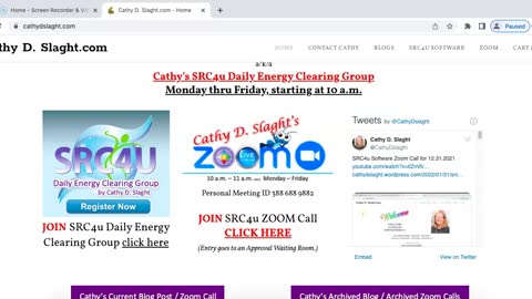 SRC4U Software Zoom Call 4 26 2022 by Cathy D. Slaght