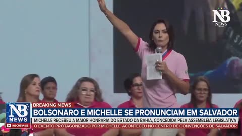 Em Deus eu acredito!!! - QUE DISCURSO DE MICHELLE BOLSONARO!