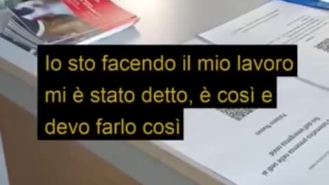 E allora se il suo lavoro sarà deportare qualcuno? - Lo farò!