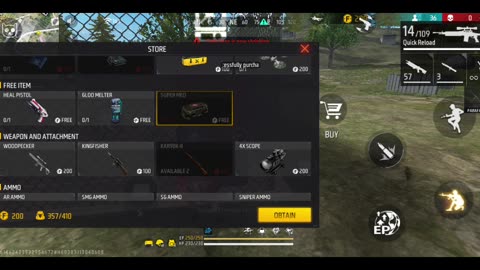 Freefire Grandmaster Player Live Mobile Gameplay