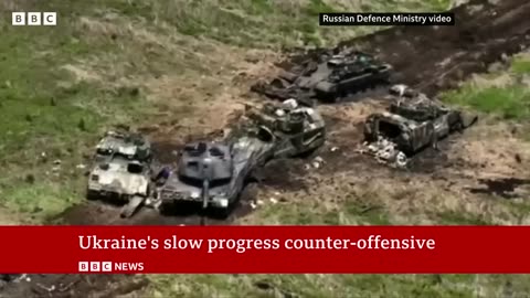 Russian defences slowing counter-offensive, says Ukraine general - BBC News