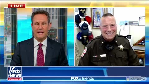 Sheriff CONFRONTS Dem Gubernatorial Candidate Over "Defund the Police" Ties