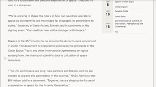Greece signs the artemis accords