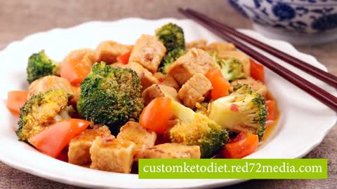 Easy Keto Diet Recipe Hunan-Style Quorn & Broccoli Stir-Fry