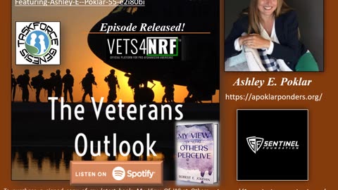 The Veterans Outlook Podcast Featuring Ashley E. Poklar (#55).