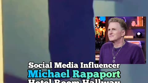 Michael Rapaport caught red handed