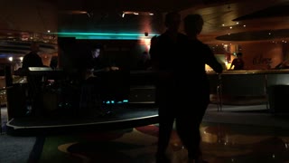 Dancing on a cruise ship