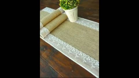 105 Super Creative Craft Ideas Jute Table Runner