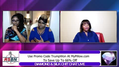 Diamond and Silk Joined by: Kathy Barnette Chit Chat About the State of Our Country 7/7/22