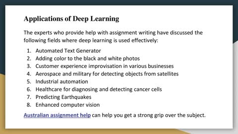 Overview of Deep Learning