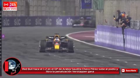 Verstappen y Checo Pérez hacen el 1-2 de Red Bull en el GP de Arabia Saudita tapatío libra sanción