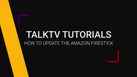 How To Update The Amazon Firestick(2023) Step by Step
