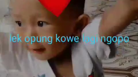 Baby cute in Indonesia