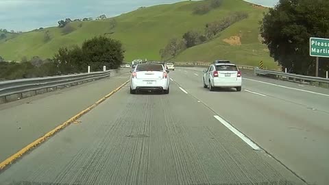 Possible Drunk Driver on California Highway