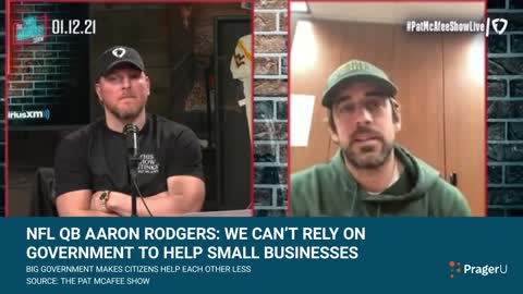 NFL QB Aaron Rodgers: We can't rely on government to help small businesses | Short Clips