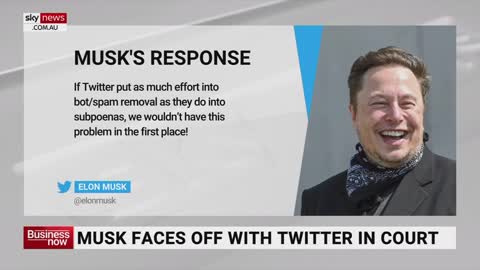 Elon Musk has first legal skirmish over Twitter trial