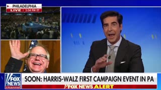 Jesse Watters DESTROYS Radical Commie Tim Walz in Just 2 Minutes