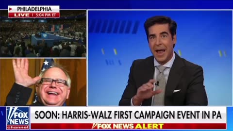 Jesse Watters DESTROYS Radical Commie Tim Walz in Just 2 Minutes