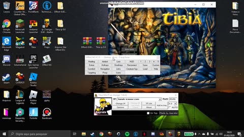 Server OT TIBIA CONFIGURAR