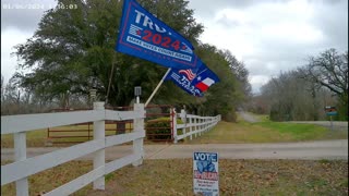 Trump flags