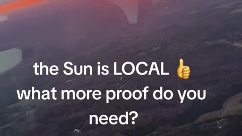 THE SUN Small and local, IT IS NOT IN SPACE! !
