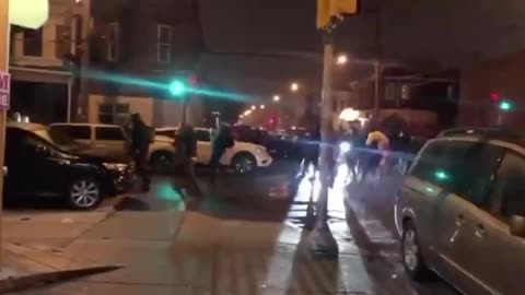 Police Push back in Philly