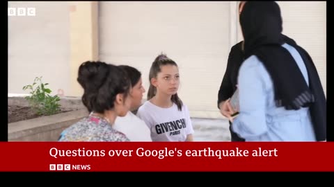 Google alert failed to warn people of Turkey earthquake – BBC News