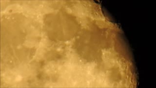 Super Zoom of the October 7th Moon