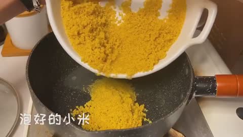 Pumpkin Millet Porridge