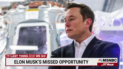 Elon Musk’s Missed Opportunity